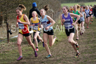 Girls under-15s 2019 British Athletics Inter Counties Cross Country, Prestwood Hall, Loughborough. Photo:  David T. Hewitson/Sports for All Pics